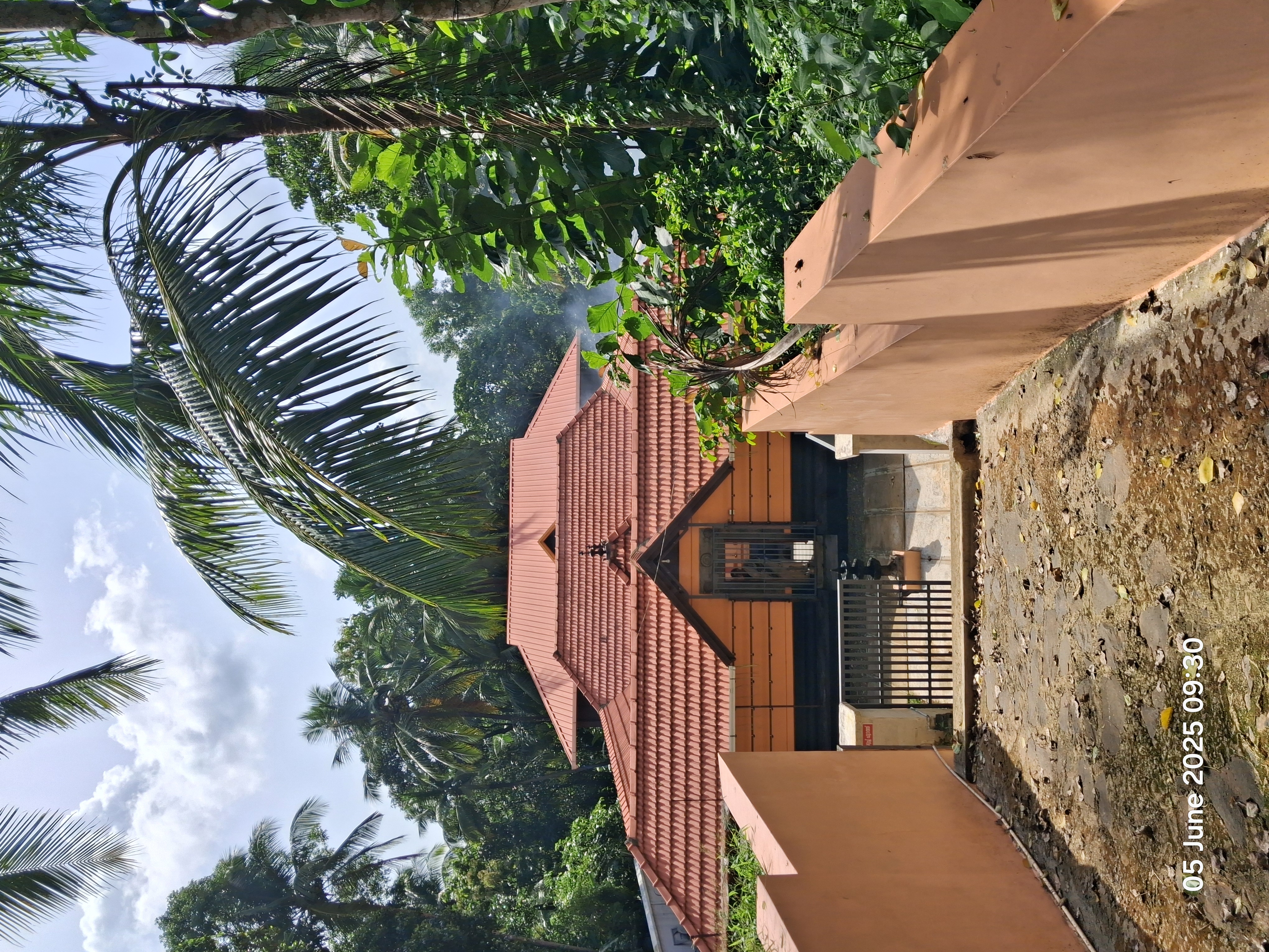 This temple was in a debilitated condition. Entire temple Chuttambalam was rebuilt.